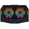 Connect IT NEO RGB laptop cooling pad, juodas
