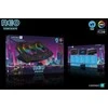 Connect IT NEO RGB laptop cooling pad, juodas