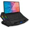 Connect IT NEO RGB laptop cooling pad, juodas