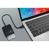CONNECT IT USB eID ir lustinių kortelių skaitytuvas, juodas