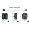CONNECT IT Wireless microphone ClipMic Pro USB-C set Juodas