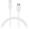 Connect IT Wirez USB-C - USB, baltas, 2m
