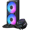 Carruzzo Cooler Master MasterLiquid Atmos II 240 VRM Fan Juodas Procesorius Aušinimo skysčiu rinkinys 12 cm Juoda 1 vnt