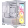 Corsair Microsystems Corsair 2800X RS-R ARGB, Midi Tower, PC, Baltas, Mini-ITX, micro ATX, Nerūdijantis plienas, Plastic, Tempered glass, Gaming