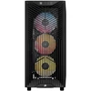 „Corsair 3200D RS ARGB“ kompiuterio korpusas, vidutinio dydžio bokštas, ATX, grūdintas stiklas – pilkas