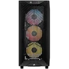 „Corsair 3200D RS“ vidutinio dydžio bokšto tipo kompiuterio korpusas, rūko spalvos