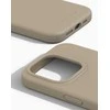 Dėklas CPA silikoninis apsauginis dangtelis su Magsafe iDeal Of Sweden, skirtas iPhone 15 Pro rusvai gelsvas