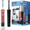 Dantų šepetėlis Oral-B Gyvybingumas vaikams D100 Žvaigždžių karai + D103 Raudona