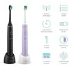 Dantų šepetėlis „TrueLife SonicBrush Compact Duo“ juodas / levandų spalvos
