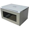 DATACOM 19" wall-mounted switchboard 12U/450mm pilkas