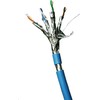 DATACOM F/FTP wire CAT6A LSOH,Eca 100m, sheath mėlynas
