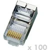 DATACOM kištukas STP CAT5E 8p8c - RJ45 laidas