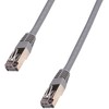 DATACOM Patch cord FTP CAT5E 20m pilkas