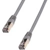 DATACOM Patch laidas FTP CAT5E 1m pilkas