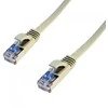 DATACOM Patch laidas FTP CAT6 1m pilkas FLAT plokščias