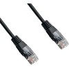 DATACOM Patch kabelis UTP CAT5E 2m juodas