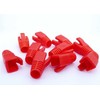 DATACOM RJ45 plug sleeve (CAT6A,CAT7) red (10pcs)