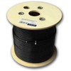 DATACOM S/FTP wire CAT7 PE,Fca 100m, sheath juodas OUTDOOR