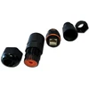 DATACOM STP CAT6A jungtis, 2xRJ45 (8p8c), tiesi, LAUKO SKIRTUMUI