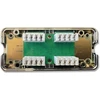 DATACOM STP CAT6A Notch Connector LSA Sidabrinis