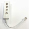 DATACOM UTP CAT3 4xRJ45 (8p2c-1M/4F)