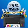 Daugiafunkcis rašalinis spausdintuvas Epson EcoTank L3350, A4, Wi-Fi, AirPrint, spalvotas | C11CL62409