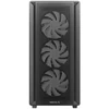 Deepcool Case | CC550 4F | Mid Tower | ATX PS2 (maksimalus ilgis: 180 mm) | Juodas