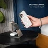 Dėklas Fixed Fiksuotas galinis dangtelisFIKSUOTASMagShell su MagSafe palaikymu, skirtas „Samsung Galaxy S26+“, skaidrus