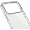 Dėklas Epico Hero Case for iPhone 17 Pro Max/18 Pro Max: Ultra-Lightweight Case - Transparent (Crossbody Straps & Camera Island Protection)