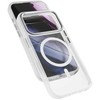 Epico „Hero Pro Mag+Case“ dėklas, skirtas „iPhone 17 Pro“, suderinamas su „Qi2“ ir „MagSafe“, matinis, skaidrus.