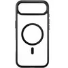 „Epico Hero Pro Mag+Case“ dėklas, skirtas „iPhone Air“, suderinamas su „Qi2“ ir „MagSafe“, juodas, permatomas