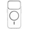 Epico „Hero Pro Mag+Case“ dėklas, skirtas „iPhone 17 Pro“, suderinamas su „Qi2“ ir „MagSafe“, matinis, skaidrus.