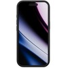 „Epico HeroMatte Pro Mag+Case“ dėklas, skirtas „iPhone 17 Pro Max“, suderinamas su „Qi2“ ir „MagSafe“, juodas