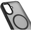 Dėklas Epico HeroMatte Pro Mag+ Case | iPhone 17 | juodas | Qi2 &amp; MagSafe compatible | full circle + lanyard holes