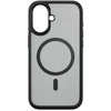 Dėklas Epico HeroMatte Pro Mag+ Case | iPhone 17 | juodas | Qi2 &amp; MagSafe compatible | full circle + lanyard holes