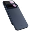 „Epico Leather Pro Mag+“ dėklas, skirtas „iPhone Air“, suderinamam su „Qi2“ ir „MagSafe“, mėlynas