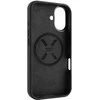 Dėklas Fixed Back cover | Apple | iPhone 17 | Liquid silicon | Juodas | MagFlow