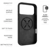Dėklas Fixed Back cover | Apple | iPhone 17 Pro Max | Liquid silicon | Juodas | MagFlow