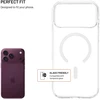 Dėklas Fixed MagPure | Galinis dangtelis | Apple | iPhone 18 Pro Max/17 Pro Max | TPU/PC | Skaidrus | Magsafe