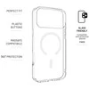Dėklas Fixed Galinis dangtelis | Apple | iPhone 17 Pro Max | TPU/PC | Skaidrus | MagPure