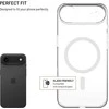 Dėklas Fixed FIKSUOTAS „MagShell“ galinis dangtelis su „MagSafe“ palaikymu, skirtas „Apple iPhone Air“, skaidrus