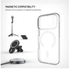 Dėklas Fixed FIKSUOTAS „MagShell“ galinis dangtelis su „Magsafe“ palaikymu, skirtas „Apple iPhone 17 Pro“, skaidrus