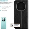 Fixed Fiksuotas Opus | Knygų dėklas | Xiaomi | Redmi Note 14 Pro 5G/POCO X7 | Oda | Juodas