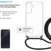 Dėklas Fixed Pure Neck | Samsung | Galaxy A36 5G | TPU | Juodas