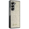 Guess PC/TPU Glitter Flakes Metal Logo Samsung Galaxy Z Fold6 dėklas telefonui aukso spalvos