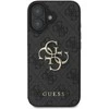 Guess 4G Big Logo Apple iPhone 16 – dėklas telefonui juodos spalvos