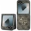 Guess PU 4G Metal Logo Samsung Galaxy Z Flip6 dėklas telefonui rudos spalvos