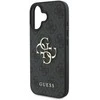 Guess 4G Big Logo Apple iPhone 16 – dėklas telefonui juodos spalvos