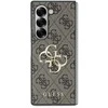 Guess PU 4G Metal Logo Samsung Galaxy Z Fold6 dėklas telefonui rudos spalvos