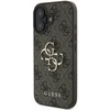 Guess 4G Big Logo Apple iPhone 16 – dėklas telefonui rudos spalvos